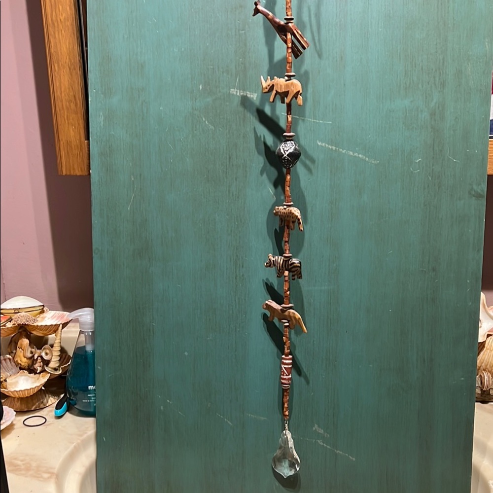 Wooden Animal-Themed Sun catcher, rainbow maker Patio Hanging